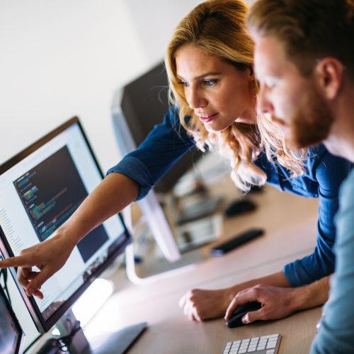 Software,Engineers,Working,On,Project,And,Programming,In,Company