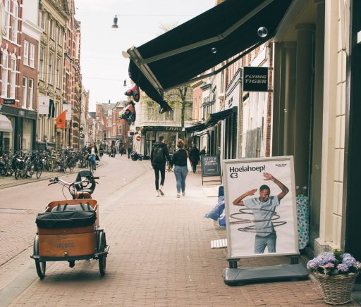 Haarlem,,Netherlands,,05.10.2019.,A,Charming,Street,View,In,Haarlem,,Netherlands,