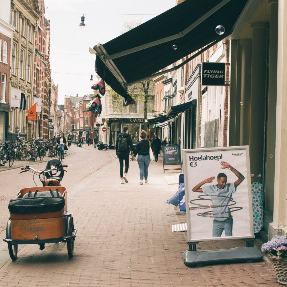 Haarlem,,Netherlands,,05.10.2019.,A,Charming,Street,View,In,Haarlem,,Netherlands,